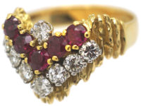 1960s Ruby ​& Diamond Ring