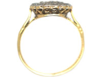 Edwardian 18ct Gold ​& Diamond Cluster Ring