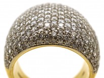 18ct Gold Diamond Pavé set Ring