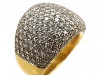 18ct Gold Diamond Pavé set Ring