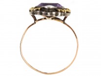 Amethyst Pearl Arts & Crafts Ring