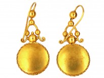 Victorian 15ct Gold Brooch ​& Earrings Set in Original Case