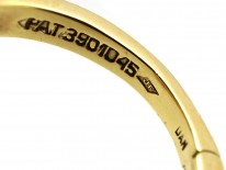 Multi Gem 18ct Gold Retro Ring