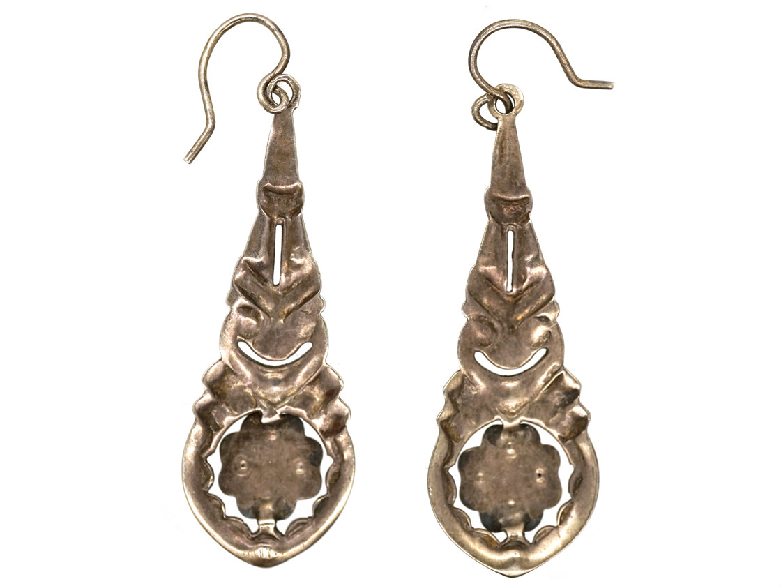 Marcasite Drop Earrings main image 1