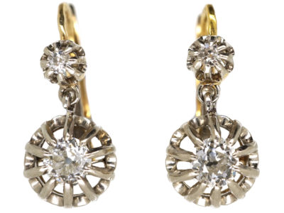 Belle Epoque Diamond Drop Earrings