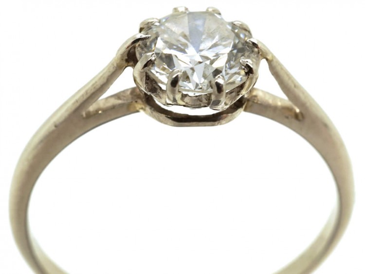 Platinum & Diamond Solitaire Ring