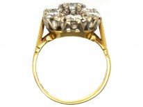 18ct Gold Diamond Cluster Ring