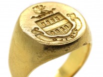 18ct Gold Signet Ring by Tiffany