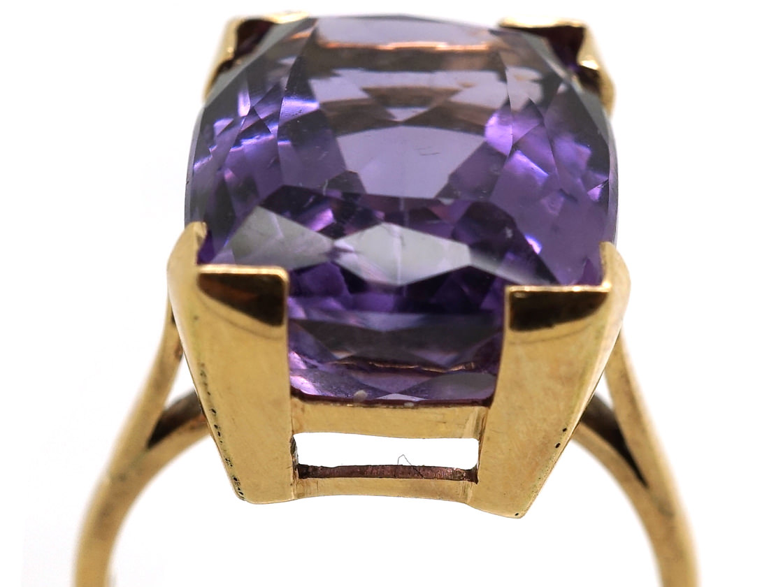 9ct GLD Amethyst Ring