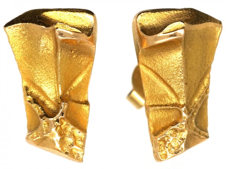 14ct Gold Earrings by Lapponia