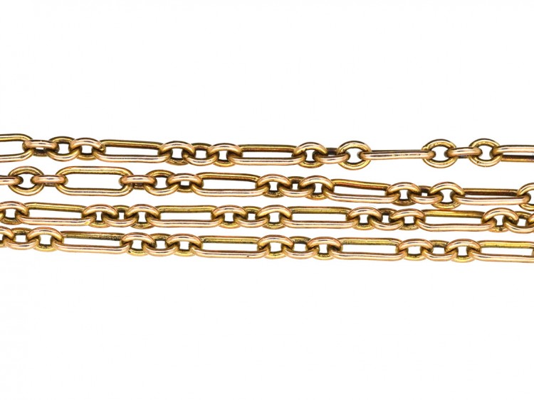 Edwardian 9ct Gold Chain