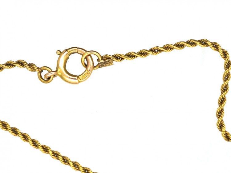 Edwardian 15ct Gold Prince of Wales Twist Chain