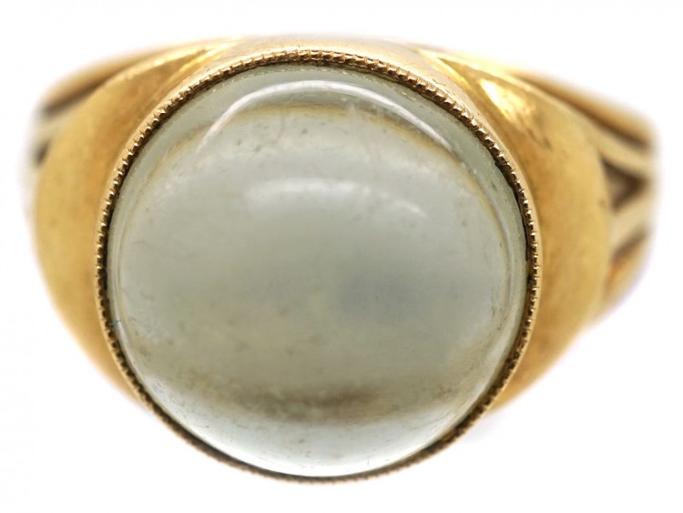14ct Gold Moonstone Ring