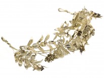 Victorian Silver Lilies Tiara