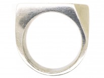 Sculptural Silver Ring
