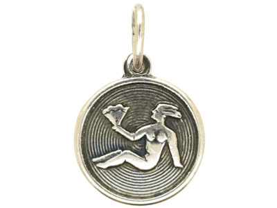 Silver Virgo Charm by David Anderson