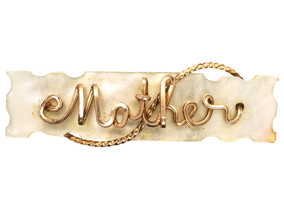 Mother Brooch (582K) | The Antique Jewellery Company