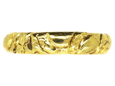 Georgian 18ct Gold Wedding Band