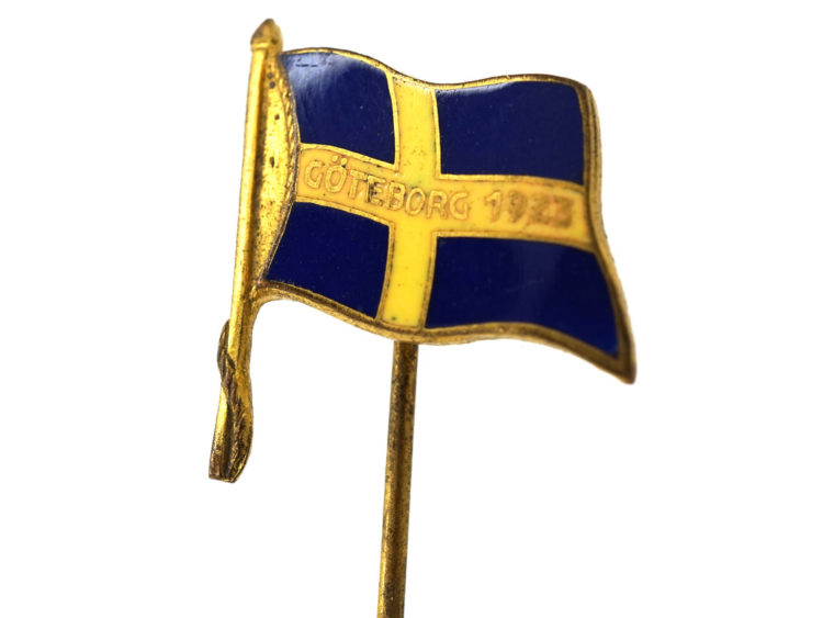 The Gothenburg Tercentennial Jubilee Exposition Tie Pin