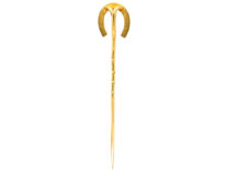 Edwardian 18ct Gold Horse Shoe Tie Pin