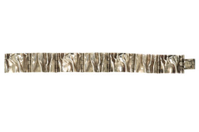 Modernist Silver Bracelet by Matti J. Hyvärinen