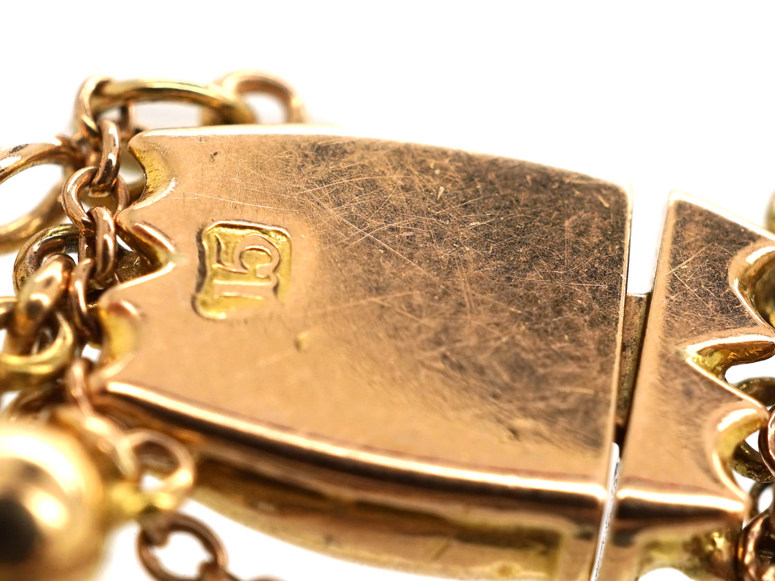 Edwardian 15ct Gold Bracelet (528K) | The Antique Jewellery Company