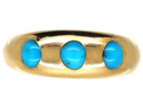 Victorian 15ct Gold & Turquoise Ring