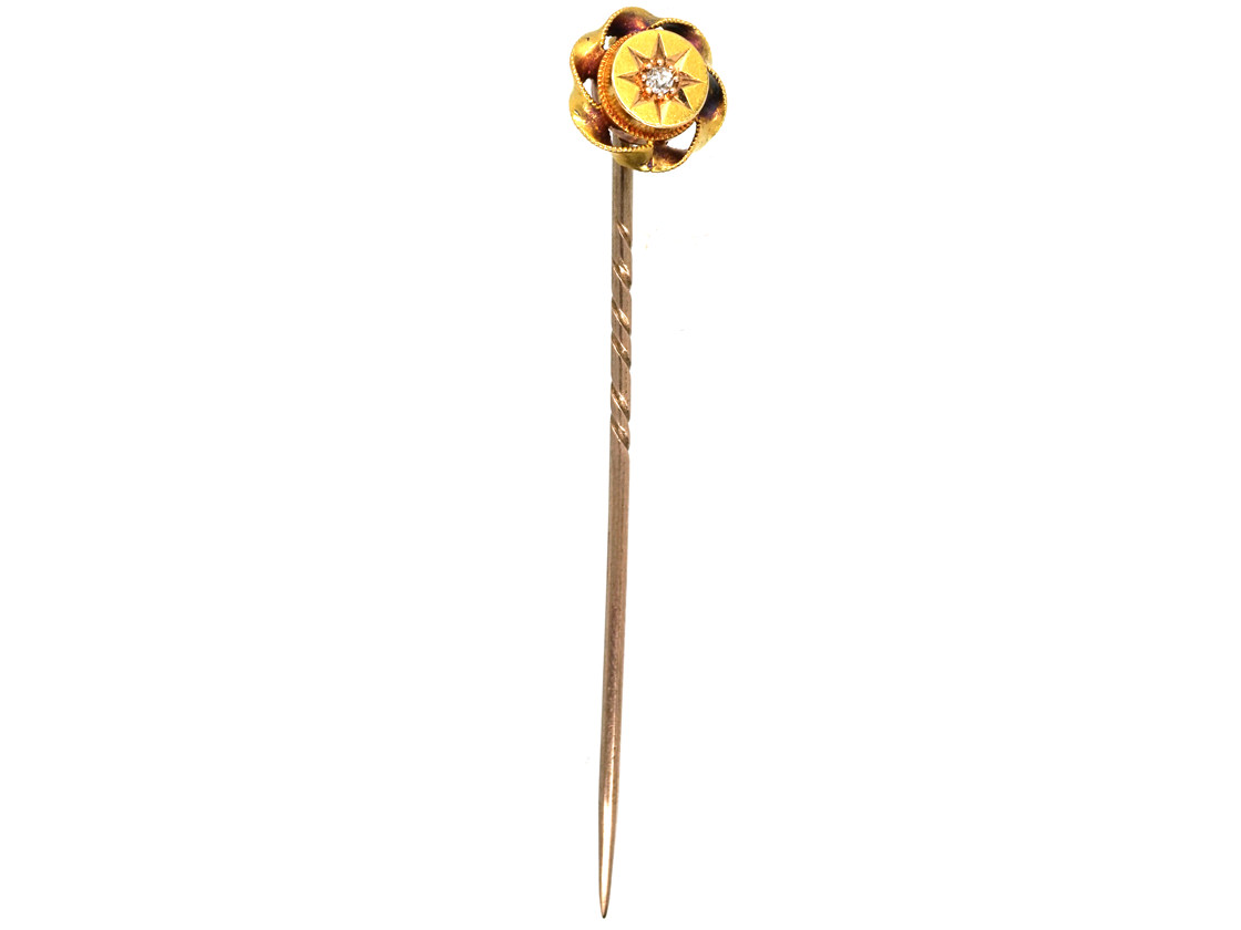 round tie pin