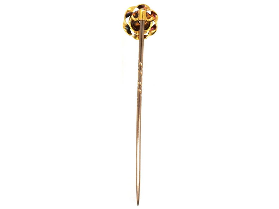 round tie pin