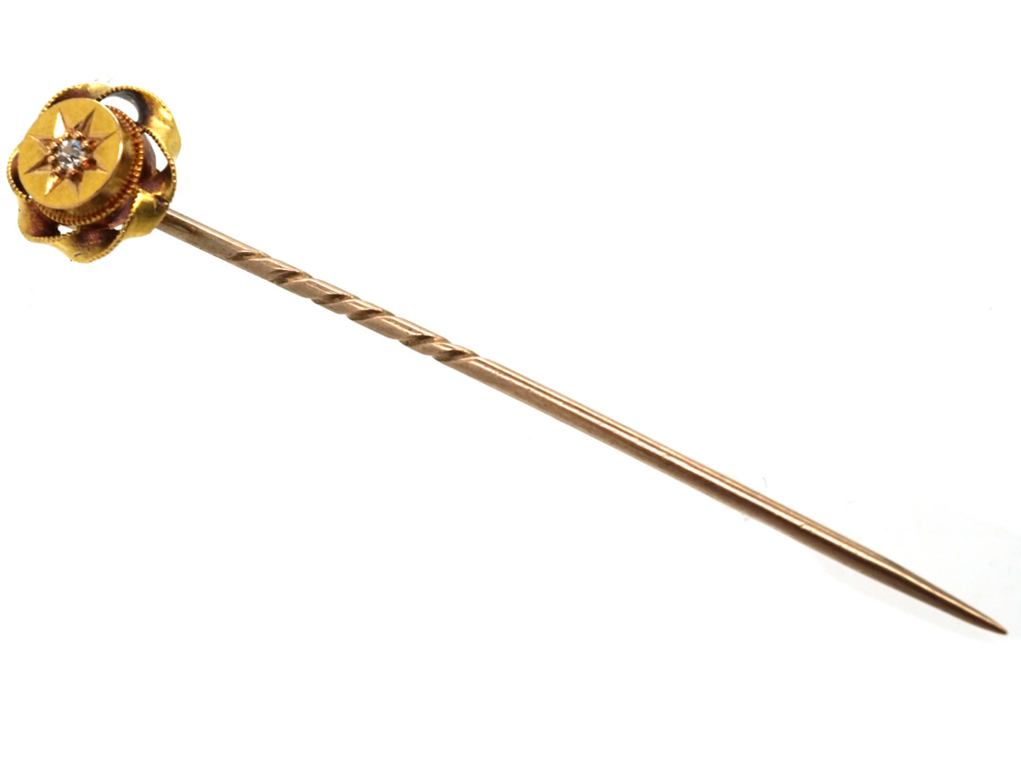 round tie pin
