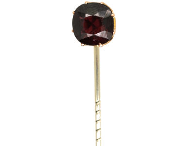 Victorian Gold & Garnet Tie Pin