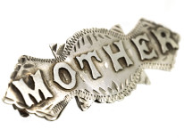 Victorian Silver Mother Brooch