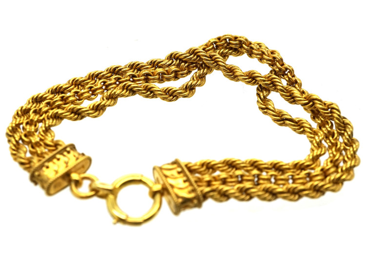Victorian 18ct Gold Bracelet