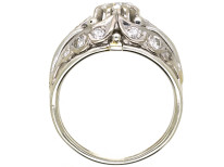 18ct White Gold & Diamond Ring