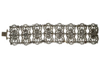 Georgian Cut Steel Bracelet
