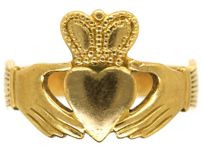 Irish 18ct Gold Claddagh Ring