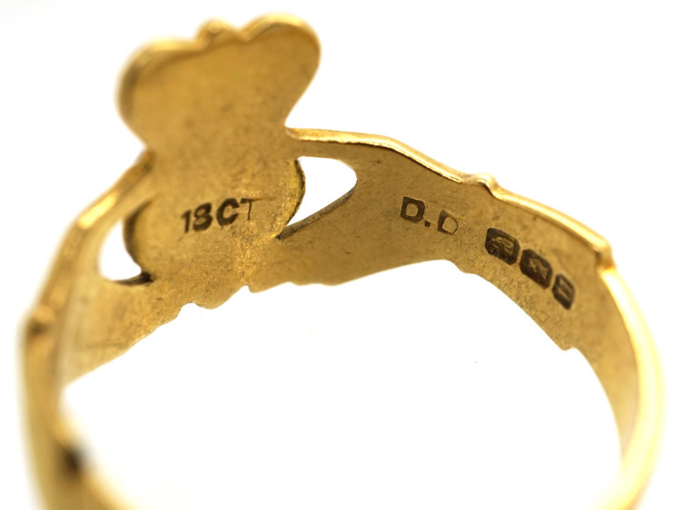 Irish 18ct Gold Claddagh Ring