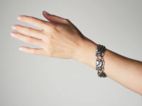 Silver Bracelet by J Lauritzen