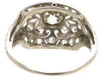 Art Deco Platinum & Diamond Ring