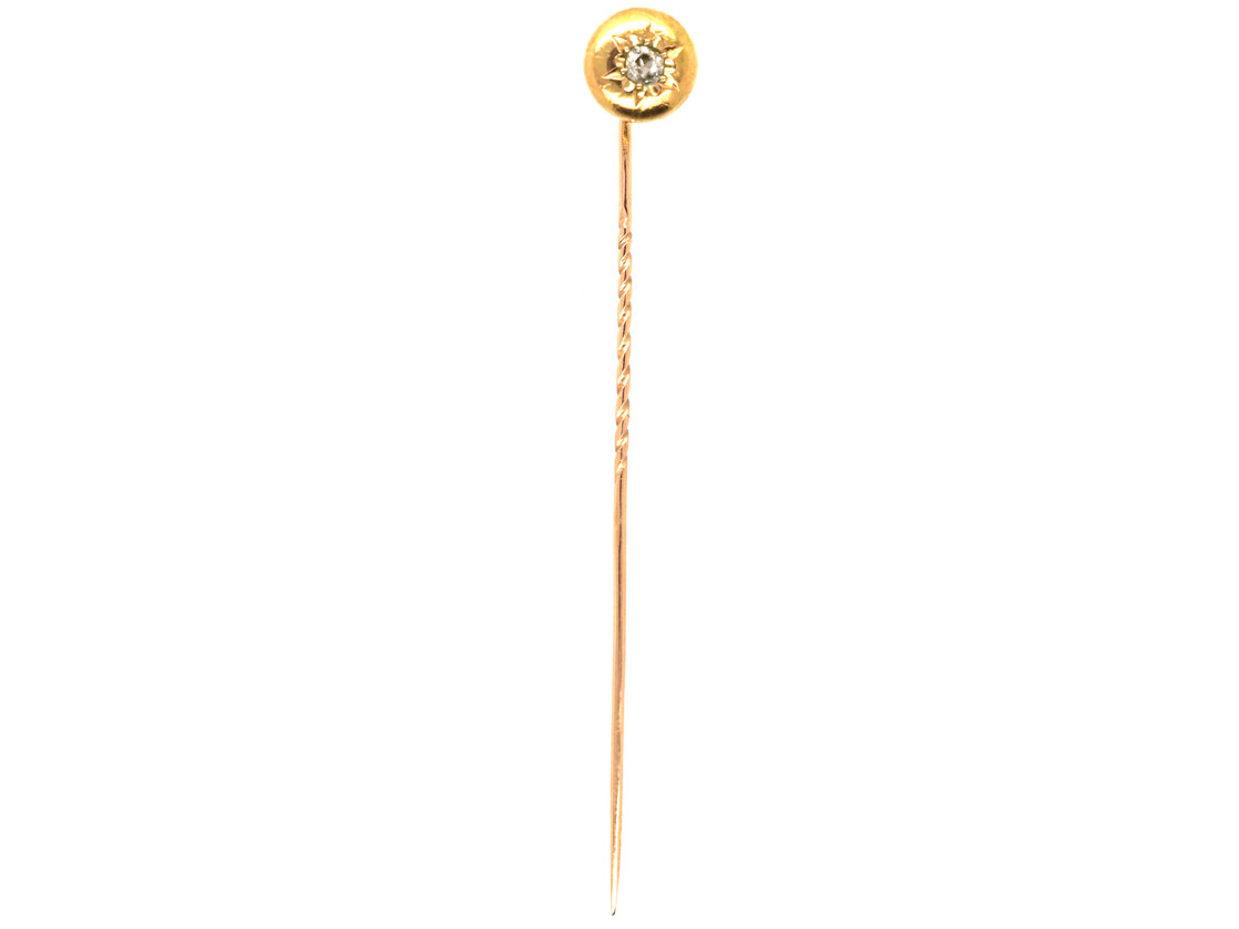round tie pin