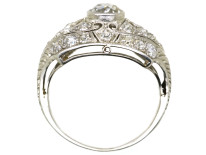 Art Deco Platinum & Diamond Ring