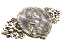 Art Nouveau Silver Brooch by William James Holmes