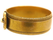 Edwardian 18ct Gold Buckle Ring