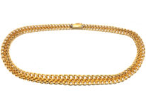 French 18ct Gold Collar