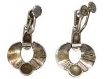 Silver & Marcasite Earrings by Theodor Fahrner