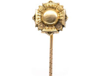 Victorian 15ct Gold Maltese Cross Tie Pin