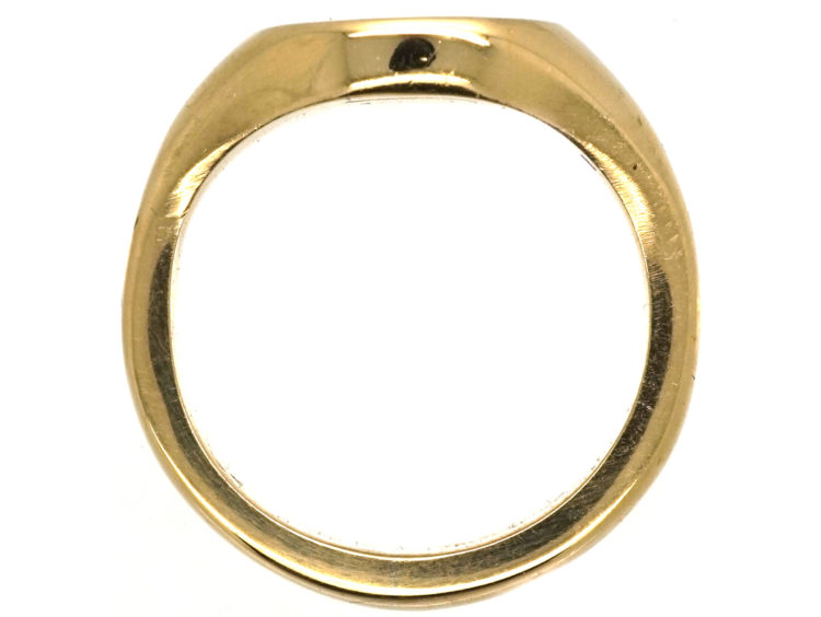 9ct Gold Signet Ring with Unicorn Intaglio