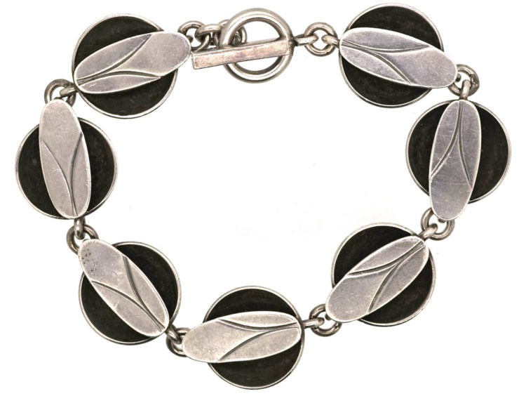 Silver Articulated Bracelet by Dansk Guld Design