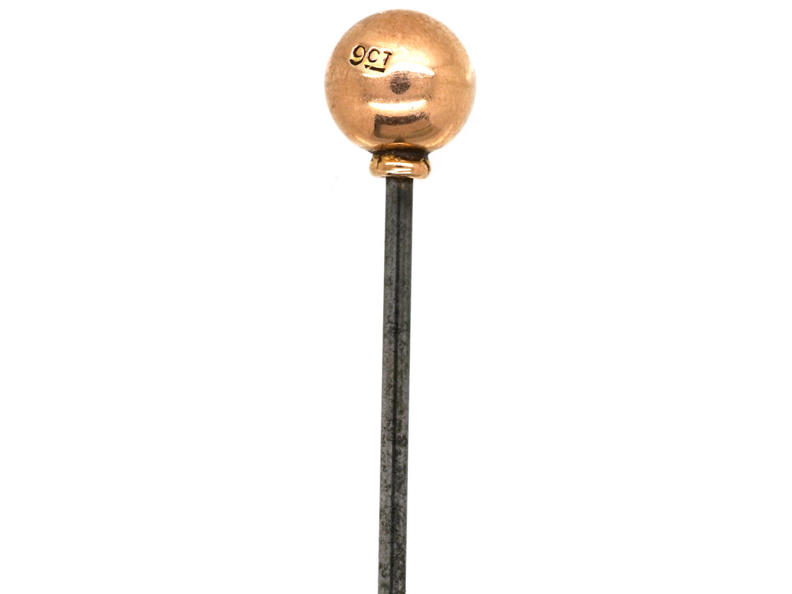 9ct tie pin