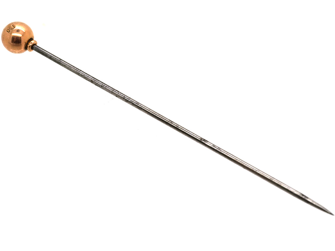 9ct tie pin